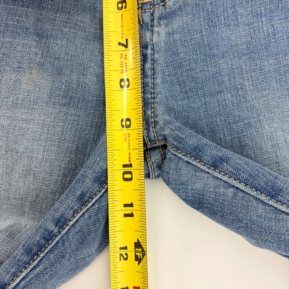 Homme +‎ Femme Light Wash Skinny Jeans Size 26 Blue Denim Stretch Streetwear